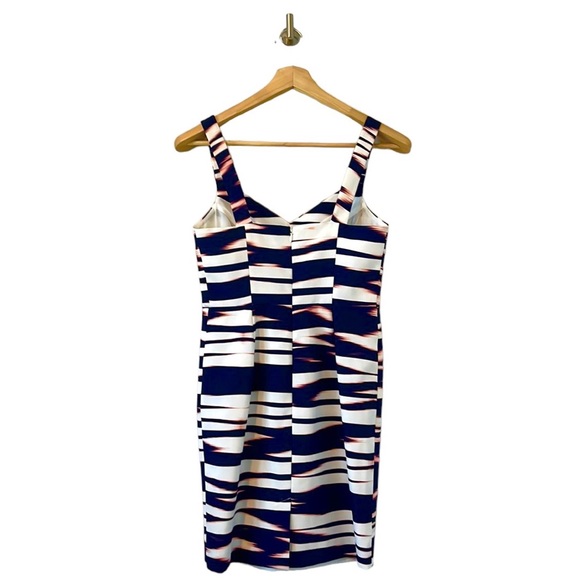 Yumi Kim Sneak Peak Dress Blue Blush Summer Ikat Print With Cutout Size Small - Picture 3 of 11
